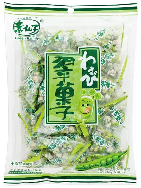 TRYGOODZ 翠菓子 哇沙米豆, 420g, 1個