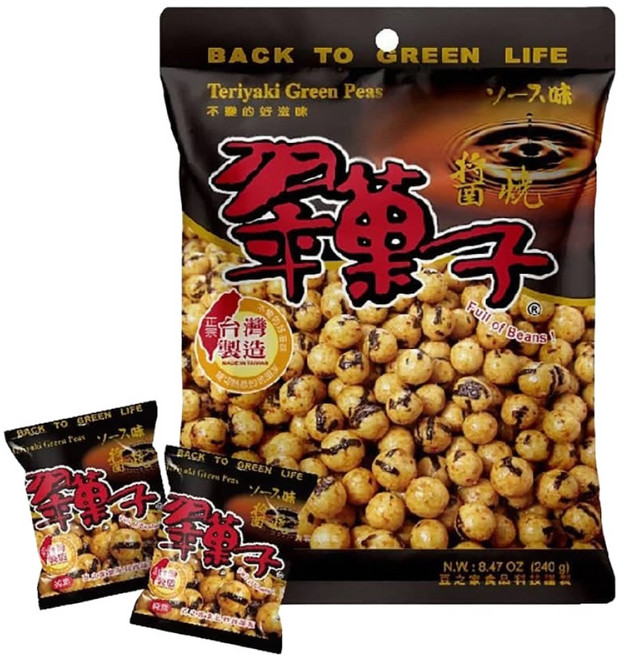 TRYGOODZ 翠菓子 醬燒豆, 240g, 1個