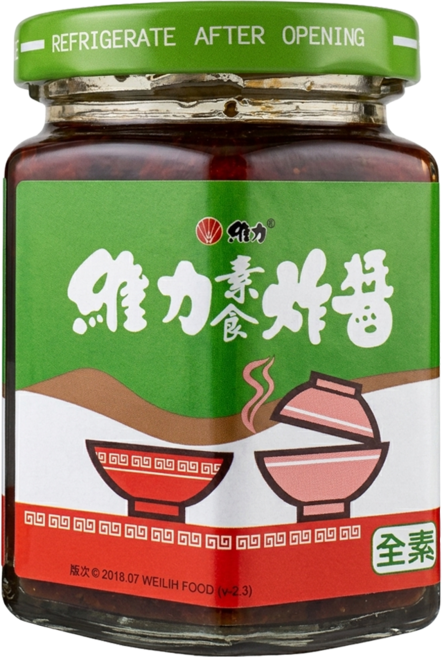 維力 素食炸醬罐, 175g, 1個