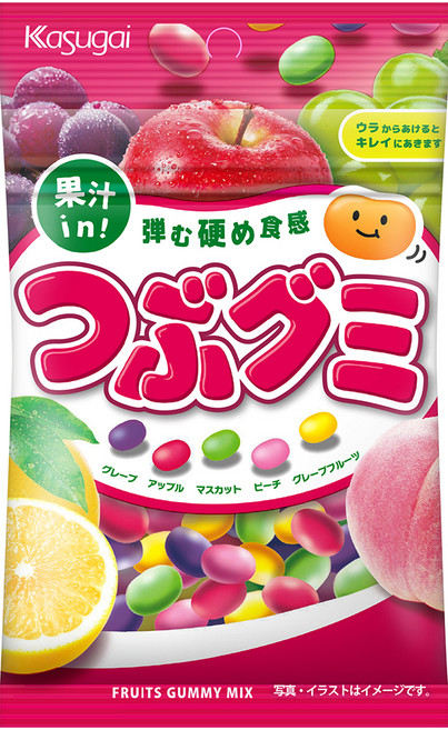 Kasugai 春日井 軟糖 水果風味, 60g, 1個