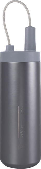 WOKY 沃廚 純鈦遛遛杯, 雲影灰, 1個, 750ml