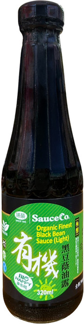 味榮 有機黑豆蔭油露 極釀, 1個, 320ml