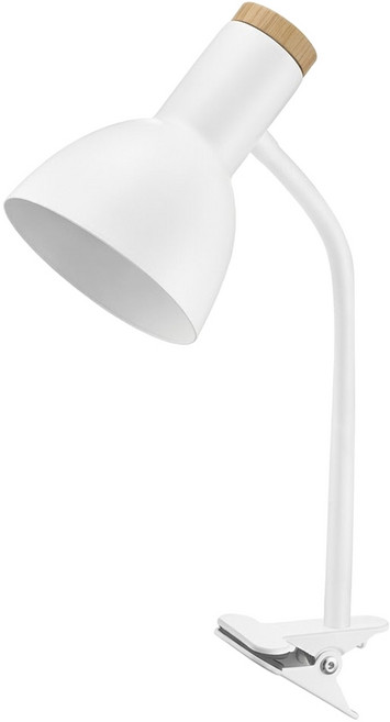 MAX STAR 太星電工 好視力LED 北歐風情護眼夾燈 UTA865W, 白色