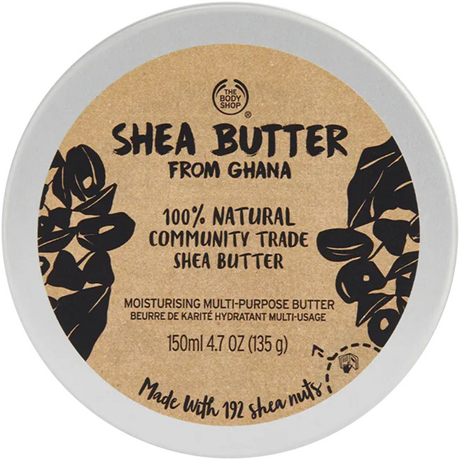 THE BODY SHOP 美體小舖 台灣公司貨 純天然乳油木果油, 1個, 150ml