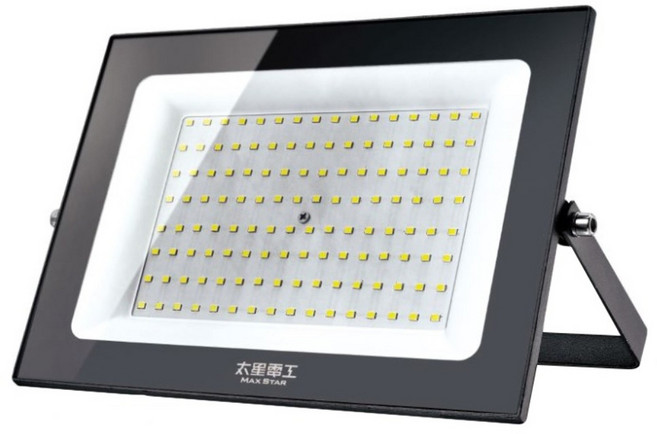 MAX STAR 太星電工 LED防水投射燈 全電壓 IP65 100W 8000lm WDA30100 6000K 正白光, 1個