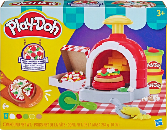 Hasbro 孩之寶 Play-Doh 培樂多 披薩烤箱遊戲組 G29215L00, 混合顏色, 1個