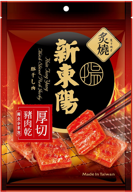 新東陽 厚切豬肉乾, 100g, 1個