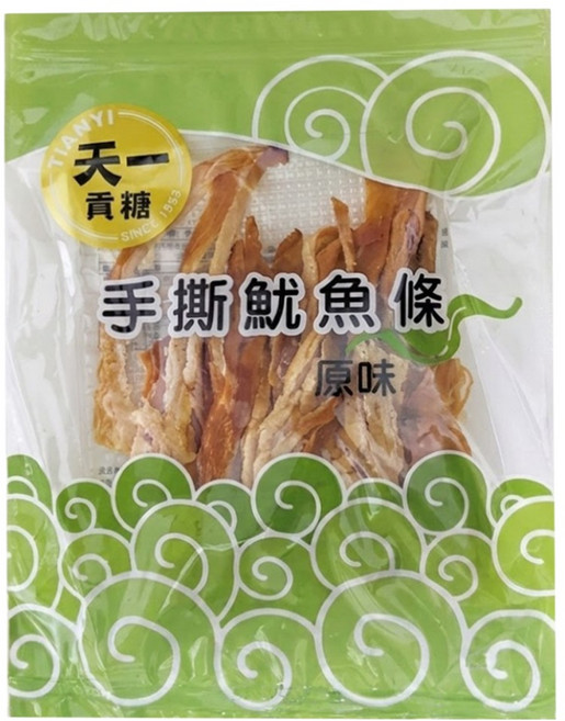 Kinmen tianyi candy 天一貢糖 原味手撕魷魚絲, 200g, 1個