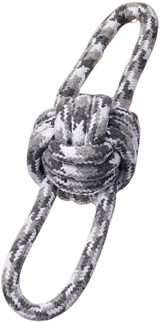 日本 echo 寵物繩球玩具 款式隨機, 混和顏色, 1個