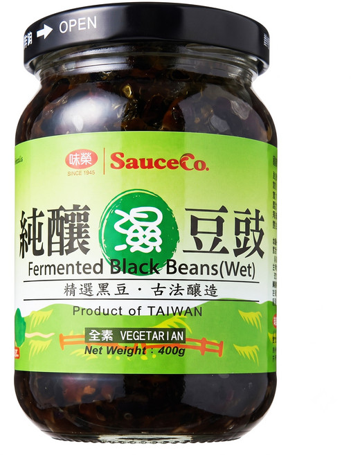 味榮 純釀濕豆豉, 400g, 1個