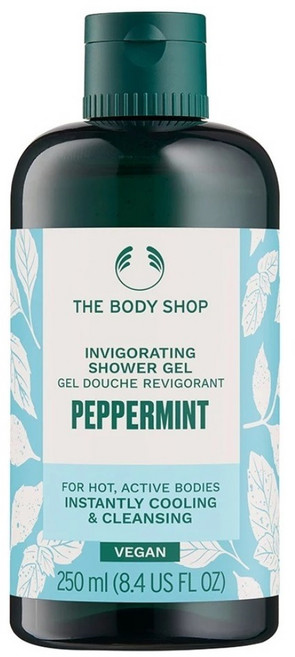 THE BODY SHOP 美體小舖 台灣公司貨 薄荷沁涼沐浴膠, 1個, 250ml