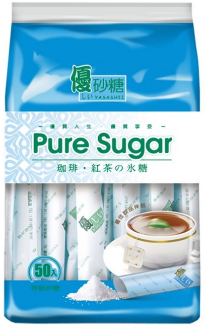 達正食品 優 砂糖糖包, 300g, 1個
