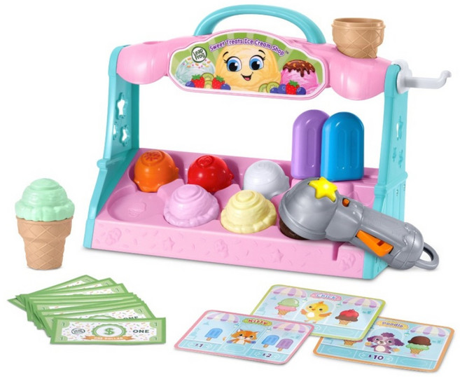 LeapFrog 跳跳蛙 冰淇淋迷你店, 混合顏色, 1套