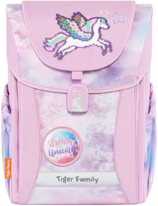 Tiger Family 學院風超輕量護脊書包 中年級適用