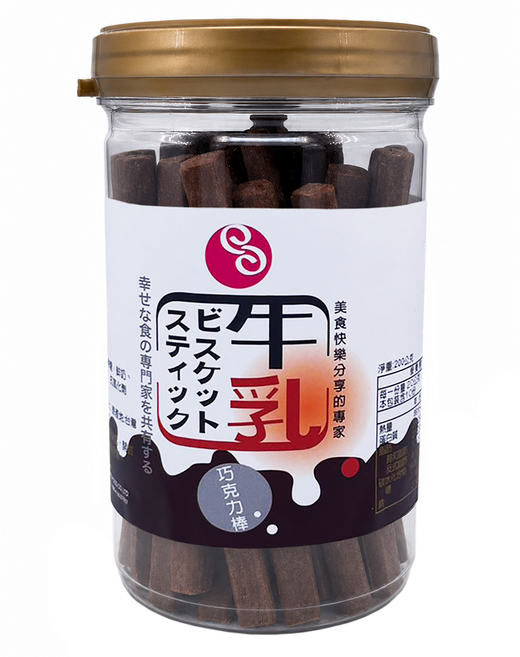 長松食品 巧克力棒, 200g, 1個