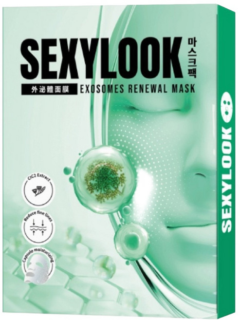 SEXYLOOK 西西露 海茴香外泌體水光面膜, 1組, 4入