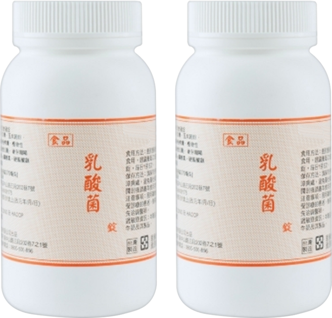 DUNG YA 東亞生技 BIOWEIMIN 乳酸菌錠, 2個, 1000顆
