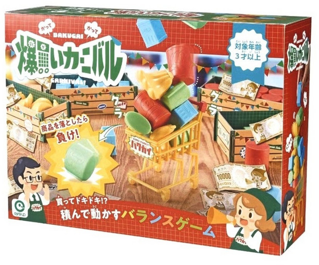 eye up 瘋狂購物車疊疊樂遊戲組, 混合顏色, 1個