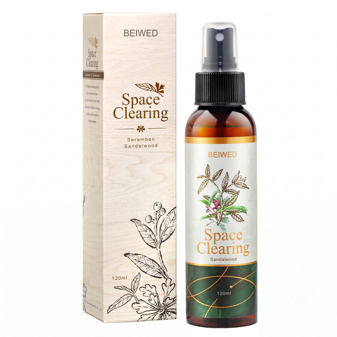 BEIWED 貝薇美學 芙蓉檀香淨化香氛噴霧, 1個, 120ml