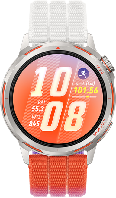 HUAWEI 華為 WATCH GT Runner 2, 破曉橙, 3.35cm, GPS + 藍牙