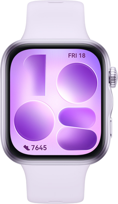 HUAWEI 華為 WATCH FIT 5, 風信紫, 4.62cm, GPS + 藍牙