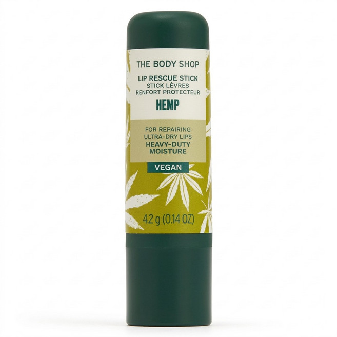 THE BODY SHOP 美體小舖 台灣公司貨 密集修護急救唇膏, 4.2g, 1個, 大麻籽
