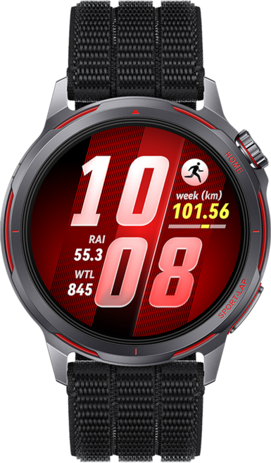 HUAWEI 華為 WATCH GT Runner 2, 疾影黑, 3.35cm, GPS + 藍牙