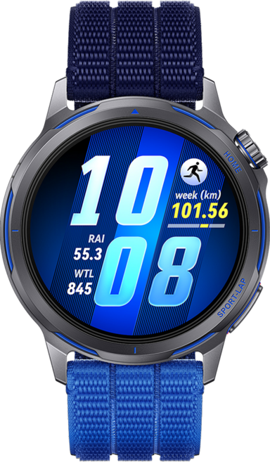 HUAWEI 華為 WATCH GT Runner 2, 馳光藍, 3.35cm, GPS + 藍牙