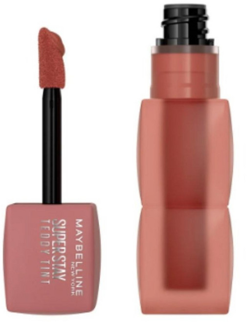 MAYBELLINE 媚比琳 泰迪絨霧液態唇泥, 100 絨絨伯爵奶, 1個