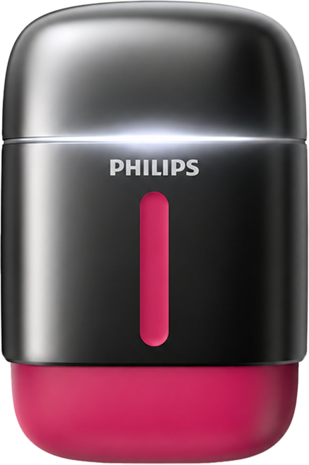 PHILIPS 飛利浦 攜帶型旋式電鬍刀, 告白粉, S716/05
