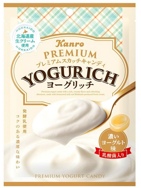 Kanro 甘樂 甘樂濃厚優格味糖, 63g, 1個