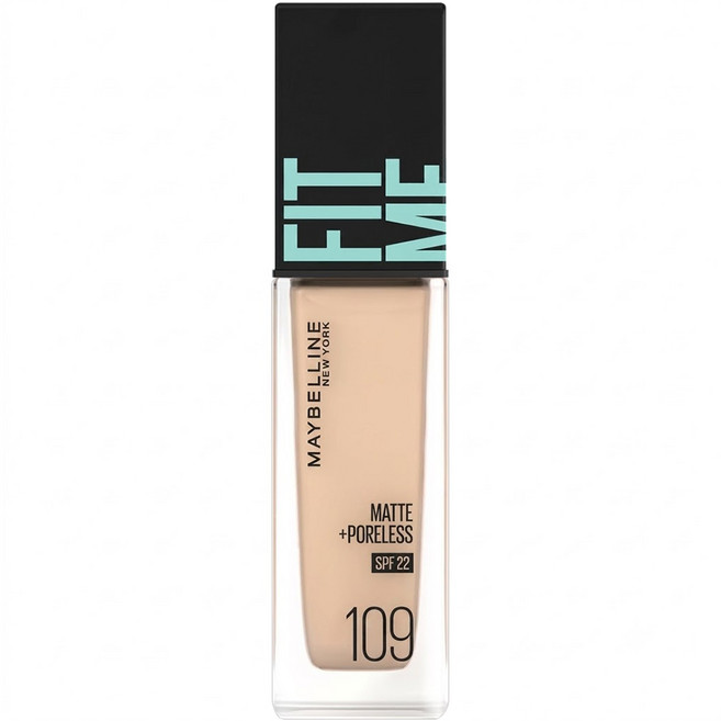 MAYBELLINE 媚比琳 FIT ME 反孔特霧粉底液 30ml, 109, 1個