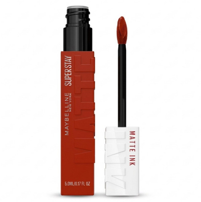 MAYBELLINE 媚比琳 超持久霧感液態唇膏 5ml, 117 帝國大廈, 1個