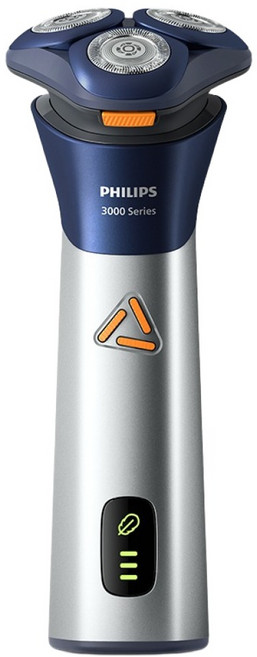 PHILIPS 飛利浦 潮流系列 S3000 三刀頭電鬍刀, 曜石黑, S3881/02