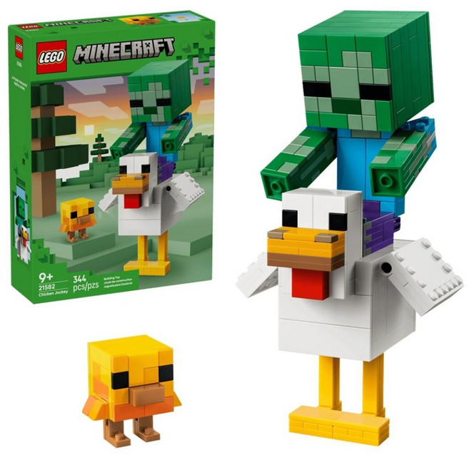 LEGO 21582 當個創世神 雞騎士 Chicken Jockey, 1套