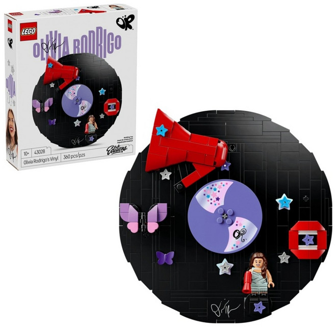 LEGO 43028 音樂主題 奧莉維亞 羅德里戈的黑膠唱片 Olivia Rodrigo's Vinyl, 1套