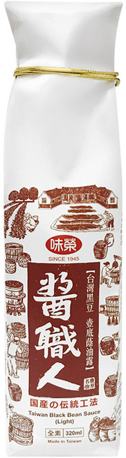 味榮 醬職人 國產黑豆蔭油露, 1個, 320ml