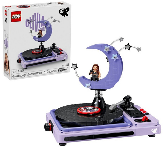 LEGO 43029 音樂主題 奧莉維亞 羅德里戈的演唱會之月 Olivia Rodrigo's Concert Moon, 1套
