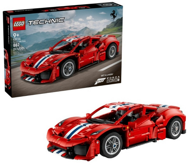 LEGO 42235 科技系列 Ferrari 488 PISTA 汽車 Ferrari 488 PISTA Car, 1套