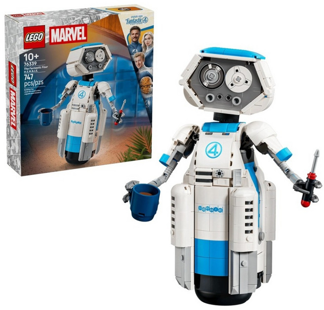 LEGO 76339 漫威系列 驚奇 4 超人赫比 The Fantastic Four H.E.R.B.I.E., 1套