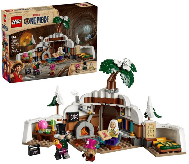 LEGO 75641 航海王系列 Dr. 西爾爾克的藏身處 Dr. Hiriluk's Hideout, 1套