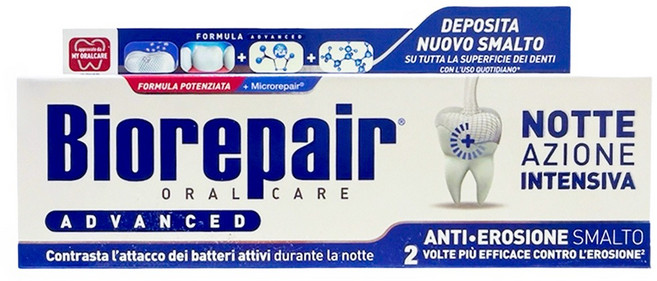 Biorepair 貝利達 夜用進階型牙膏, 1個, 75ml
