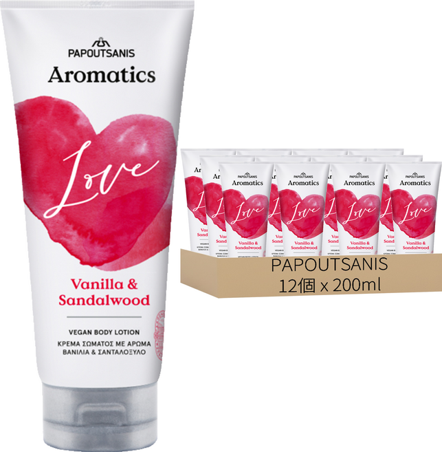 Aromatics 香草維他命E身體乳液, 12個, 200ml