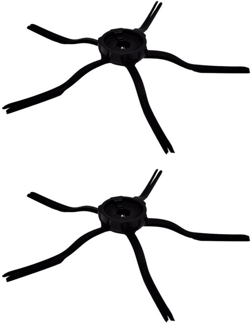 roborock 石頭科技 原廠軟膠邊刷 米家/石頭掃地機器人/小瓦系列適用, 2個, 單一商品