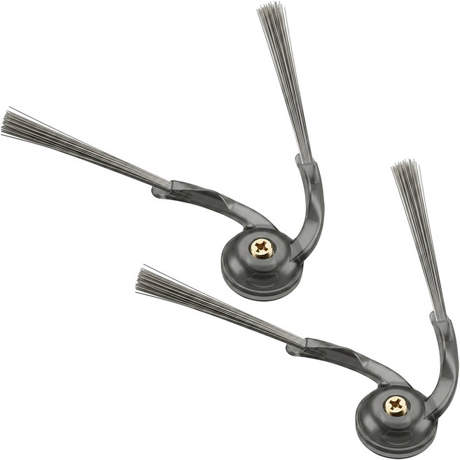 roborock 石頭科技 零纏繞邊刷 Qrevo Curv/CurvX/EdgeC/EdgeT/L/C/C Pro/G20S Ultra/G20S Ultra 水立方/Q8/Q8 Max Pro/Saros Z70/G30適用, 2個, 單一商品