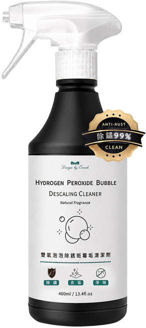 QUNDO 康朵 雙氧泡泡除鏽斑霉垢清潔劑, 1個, 400ml