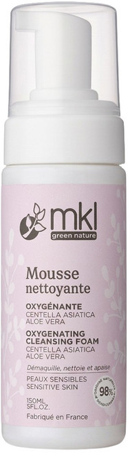 mkl green nature 台灣公司貨 積雪草舒緩潔顏慕斯, 1個, 150ml
