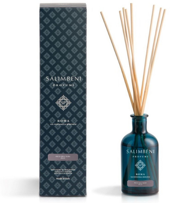 SALIMBENI 薩林貝尼 台灣公司貨 擴香禮盒 厄爾巴島, 1件, 100ml, 無花果草莓葉