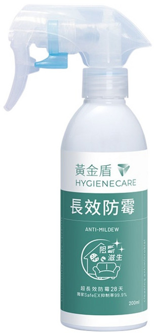 黃金盾 長效防霉噴霧, 1個, 200ml