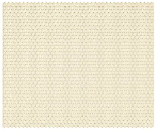 PETSMON 蜂巢矽膠防滑貓砂墊, 米色, 1個